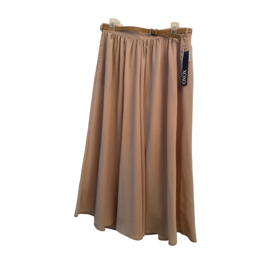 XOXO Chiffon High Waist Wide Leg Evening Party Palazzo Pants sz M NWT
